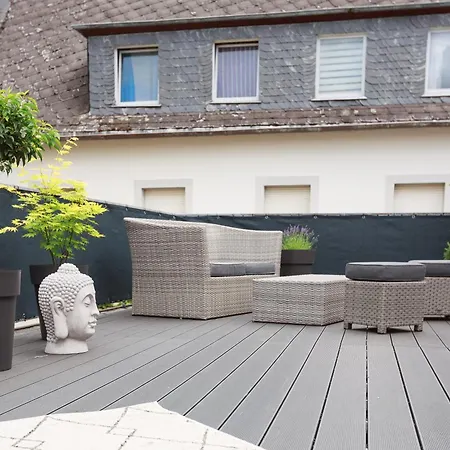 Geraeumige Mosel-fewo Fuer Ganze Familie - Grosse Dachterrasse - Netflix - Waschmaschine & Trockner アパート *